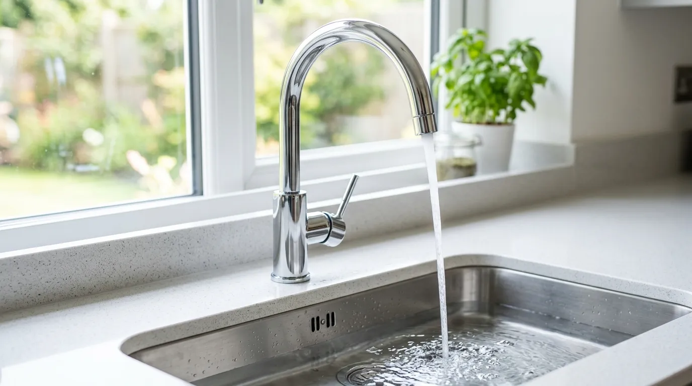 Local Plumbing Master Pros same day plumber fixing a faucet in Town Creek, AL